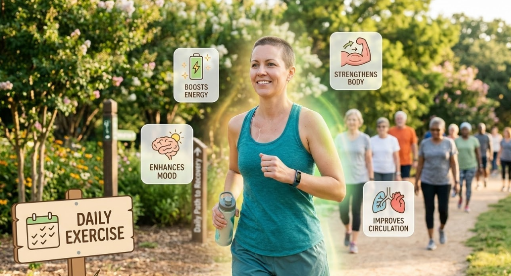 Exercise After Cancer Treatment: Why Daily Physical Activity Is Essential for Recovery 2 Exercise After Cancer Treatment