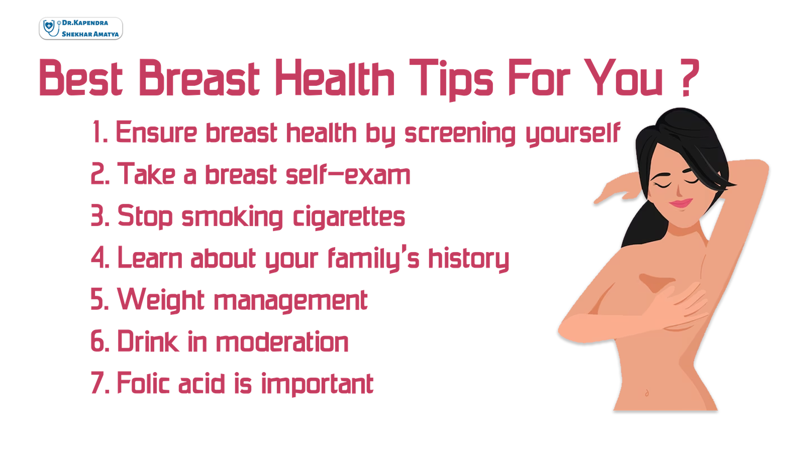 Best Breast Health Tips For You Dr Kapendra Shekhar Amatya